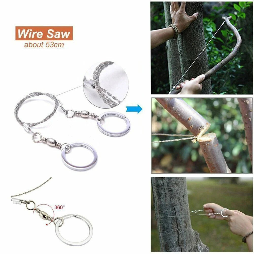 Y12IN1SCTZ-DD Outdoor Survival Kit, 12 in 1