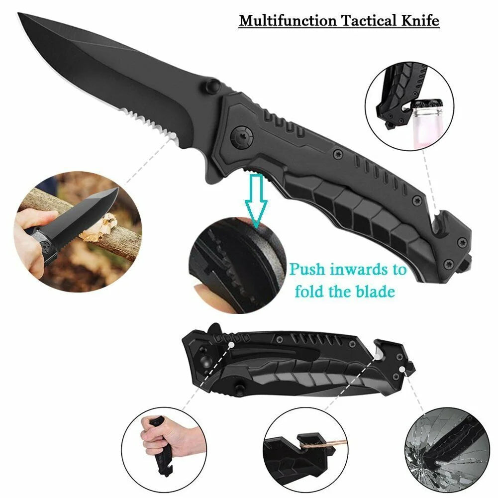Y12IN1SCTZ-DD Outdoor Survival Kit, 12 in 1